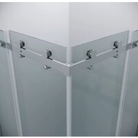 Grossman Classic 80x80x195 300.K33.04.8080.10.00 (хром/прозрачное стекло) Image #4