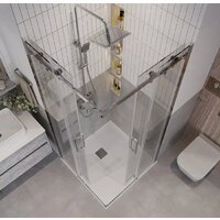 Grossman Classic 80x80x195 300.K33.04.8080.10.00 (хром/прозрачное стекло) Image #20