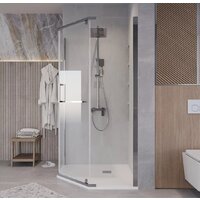 Grossman Pragma 90x90x195 302.K33.03.9090.10.00 (хром/прозрачное стекло) Image #8