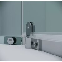 Grossman Pragma 90x90x195 302.K33.03.9090.10.00 (хром/прозрачное стекло) Image #5