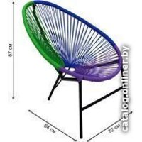 Garden Story Акапулько AC-MT003 (черный/синий/фиолетовый/зеленый) Image #2