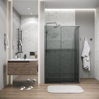 Grossman Galaxy 100x80x195 120.K33.01.1080.42.10 (графит сатин/стекло тонированное) Image #7