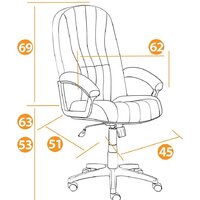 TetChair СН888 ткань (черный) Image #18