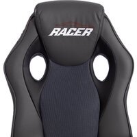 TetChair Racer (иск.кожа/ткань, металлик/серый) Image #7