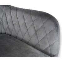 Sheffilton SHT-ST38/S128 (угольно-серый/хром/белый муар) Image #3