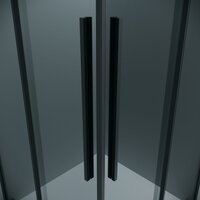 Grossman Galaxy 110x80x195 300.K33.01.1180.21.10 (черный матовый/тонированное стекло) Image #3