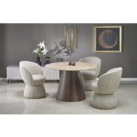 Halmar Pireus 120/76 (травертин/орех)