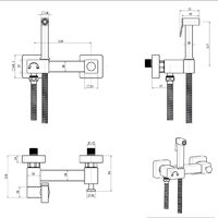 Lauter W76 P-TRAP 21122762 + гигиенический душ Glow 21LT0224GL (горизонтальный выпуск) Image #22