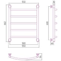 Сунержа Галант+ 600х500 051-0200-6050 Image #3
