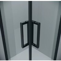 Grossman Classic 80x80x195 300.K33.04.8080.21.00 (черный матовый/прозрачное стекло) Image #13