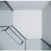 Grossman Pragma 100x100x195 302.K33.03.1010.42.00 (графит сатин/прозрачное стекло) Image #6