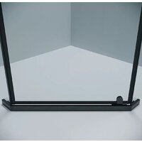 Grossman Pragma 100x100x195 302.K33.03.1010.42.00 (графит сатин/прозрачное стекло) Image #4