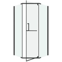 Grossman Pragma 100x100x195 302.K33.03.1010.42.00 (графит сатин/прозрачное стекло) Image #2