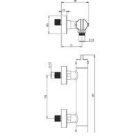 Deante Nero BCH N4BT Image #5