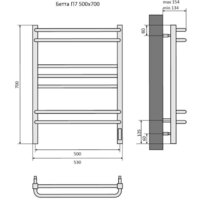 Aquatek Бетта П7 500x700 (Quick Touch, черный муар) Image #11