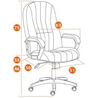 TetChair СН888 LT флок (синий 32) Image #30