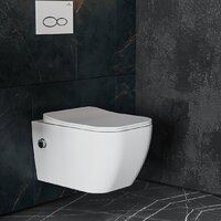 Roxen Cube Bidet 530135-01X Rimless Soft Close с функцией биде