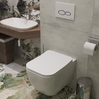 Roxen Cube Bidet 530135-01X Rimless Soft Close с функцией биде Image #3