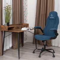 TetChair Bazuka metalBL (велюр, синий, 32) Image #13