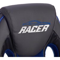 TetChair Racer (иск.кожа/ткань, металлик/синий) Image #7