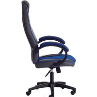 TetChair Racer (иск.кожа/ткань, металлик/синий) Image #2
