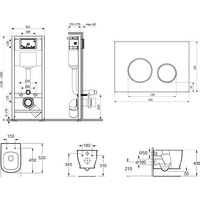 Lavinia Boho Relfix Bell Pro Rimless 7 в 1 87040041 (белый пластик) Image #2