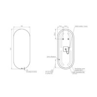 Cersanit Зеркало Eclipse Smart 50x122 64150 Image #6