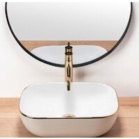 Rea Belinda (белый матовый/золотистый) Image #3