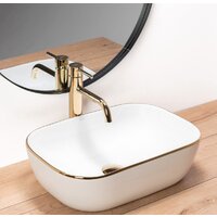 Rea Belinda (белый матовый/золотистый) Image #2