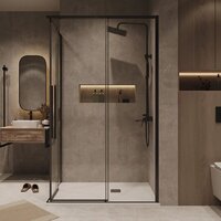 Grossman Galaxy 110x80x195 300.K33.01.1180.42.00 (графит сатин/прозрачное стекло) Image #9