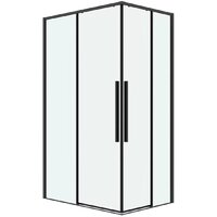 Grossman Galaxy 110x80x195 300.K33.01.1180.42.00 (графит сатин/прозрачное стекло) Image #1