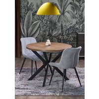 Halmar Peroni 100-250/100/75 (орех/черный) Image #3