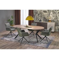 Halmar Peroni 100-250/100/75 (орех/черный) Image #6