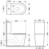 Lauter W76 P-TRAP 21122761 + гигиенический душ Mist 21TZ222MB (горизонтальный выпуск) Image #22