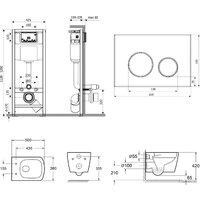 Lavinia Boho Relfix Aveo Rimless 6 в 1 75110251 (белый/золотистый пластик) Image #2