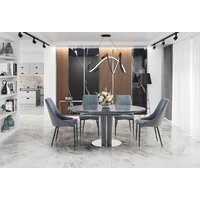 Halmar Ricardo 120-160/120 (серый мрамор/темно-серый) Image #12