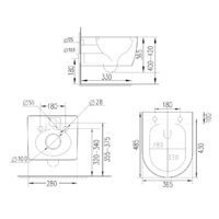 Roxen Antares Tornado в комплекте с инсталляцией Asten Readle Zentralmodul с белой кнопкой Image #21