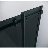 Grossman Classic 80x80x195 300.K33.04.8080.21.10 (черный матовый/тонированное стекло) Image #5