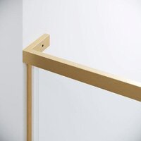 Grossman Pragma 120х100х195 120.K33.03.1210.32.00 (золото/стекло прозрачное) Image #3