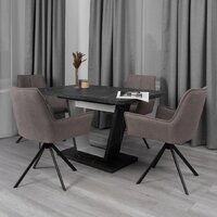 TetChair Мурано опора 360 (велюр/букле (HYP), бежевый) Image #14