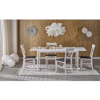 Halmar Nelson 160-200/90/76 (белый/белый)