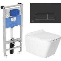 Saniteco KW-9004W в комплекте с инсталляцией + R020467 + R0121A6