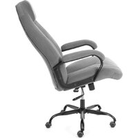 TetChair Boss metalBL (велюр, серый, 29) Image #3