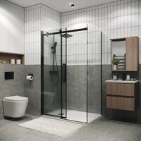 Grossman Classic 160x100x195 120.K33.04.1610.21.00 (черный матовый/стекло прозрачное) Image #9