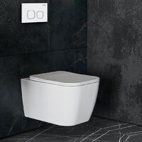 Roxen Cube в комплекте с инсталляцией StounFix Dual Fresh 6 в 1 534002 (кнопка: белый глянец) Image #12