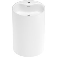 Wellsee Coquillage 232802000 (отдельностоящий, с отверстием под смеситель, цвет матовый белый) Image #2