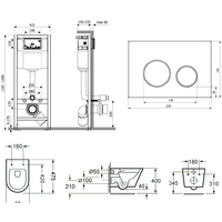 Lavinia Boho Biore Compacto Rimless 6 в 1 77040096 (черное стекло) Image #2