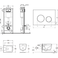 Lavinia Boho Relfix Aveo Rimless 6 в 1 77040127 (матовый пластик) Image #12