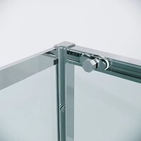 Grossman Style 100x80x195 120.K33.05.1080.10.00 (хром/прозрачное стекло) Image #5