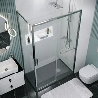 Grossman Style 100x80x195 120.K33.05.1080.10.00 (хром/прозрачное стекло) Image #10